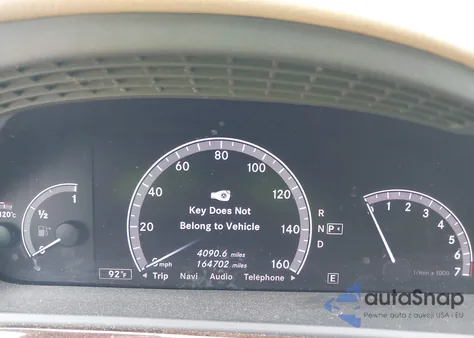 2013 Mercedes-Benz S 550 4Matic from USA, damaged, VIN WDDNG9EB8DA504057